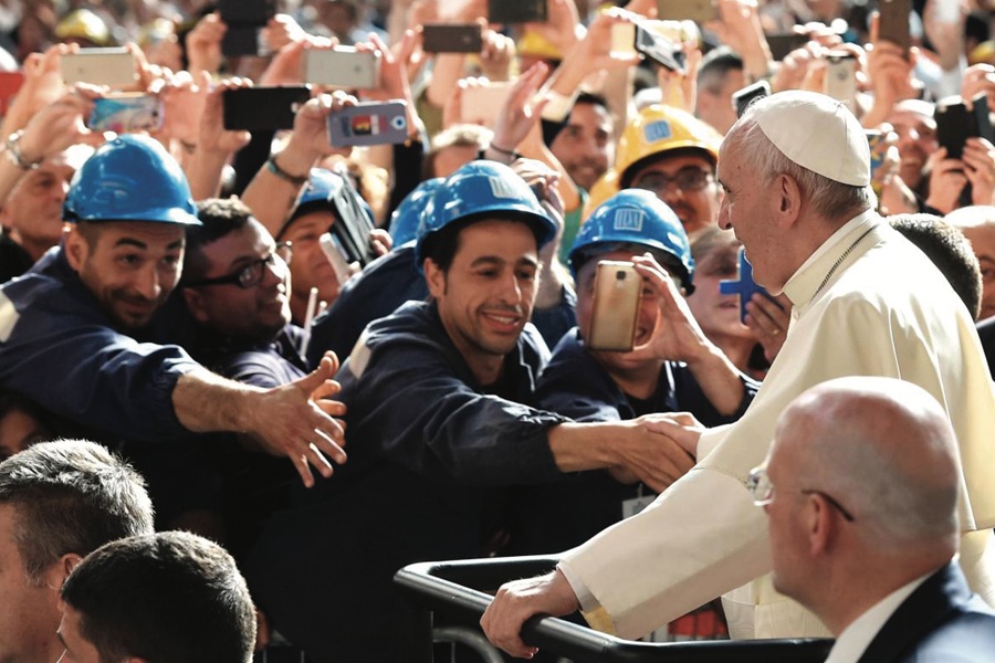 Papa Francisco trabajadores